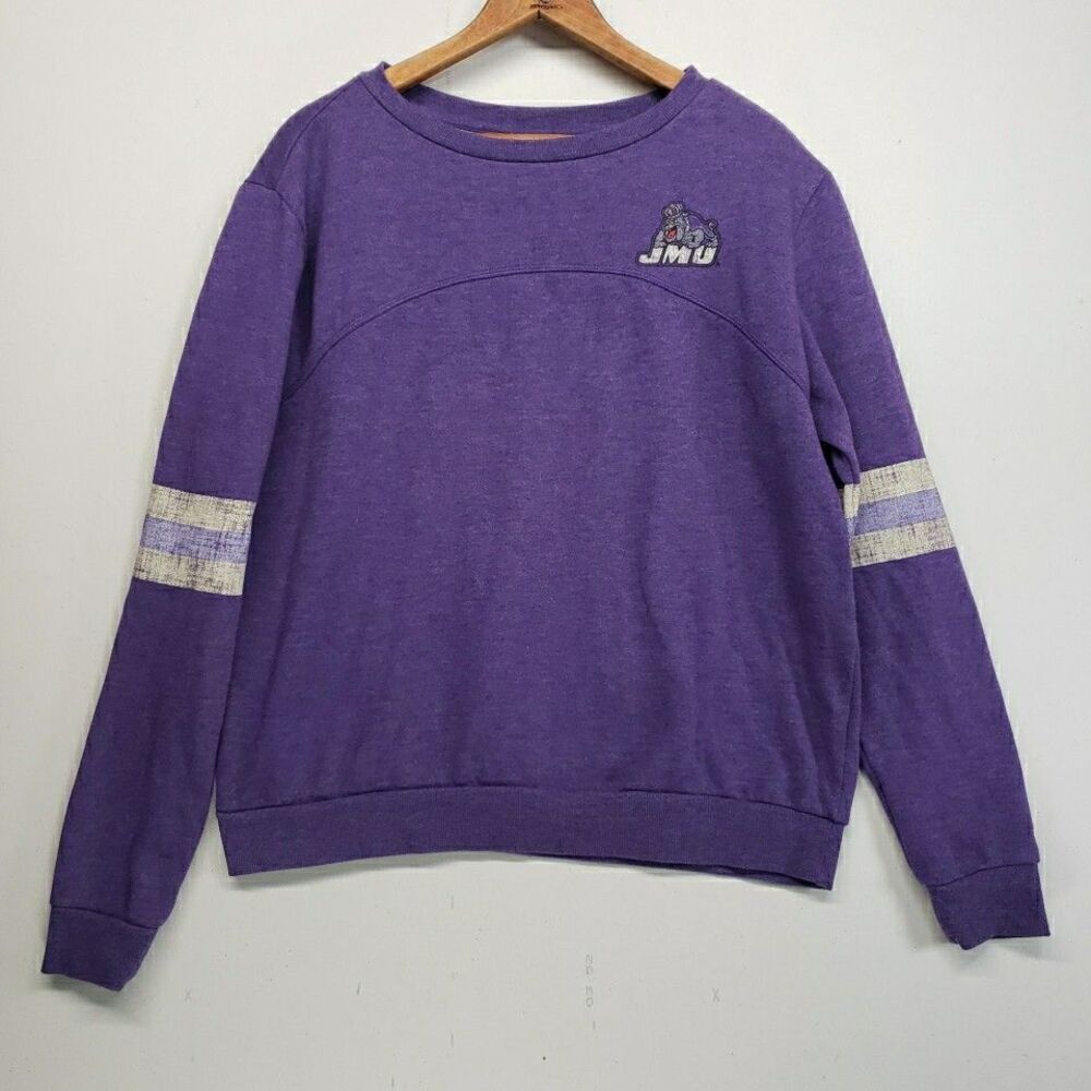 James Madison University JMU Sweatshirt Medium Womens